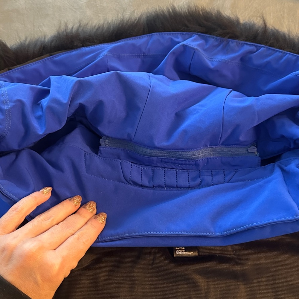 [NILS] Royal Blue Waterproof Ski Jacket - Picture 5 of 15